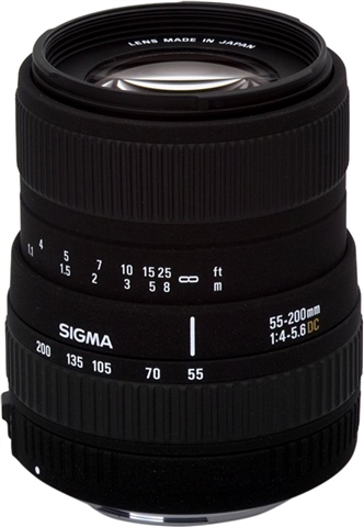 Sigma 55-200mm f4/5.6 DC (Canon) - CeX (IE): - Buy, Sell, Donate